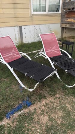Beach chairs