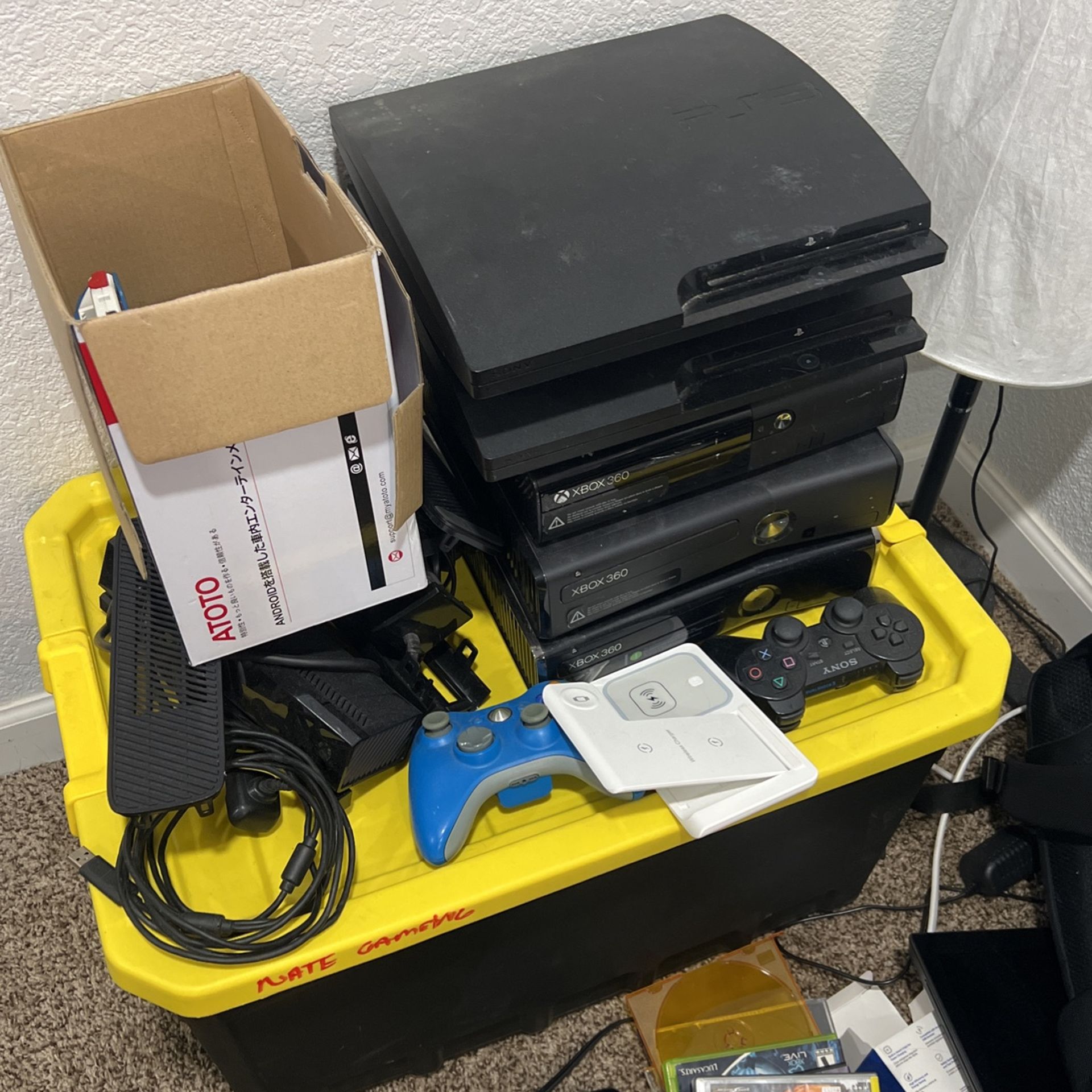 Game Consoles And Games!