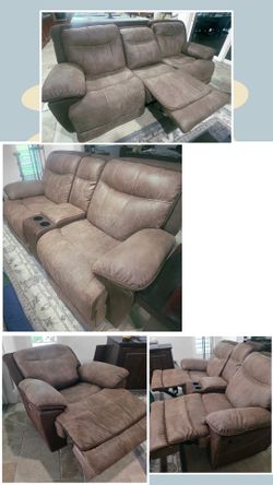 Power Reclining Set , Sofa, Loveseat, Chair