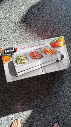 Buffet warming tray platter server party table