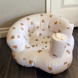 Baby inflatable sit up chair