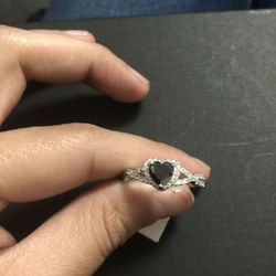 Silver Heart Ring