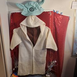 Star Wars Yoda Toddler (24 Mos.) Costume Robe & Headpiece. New.