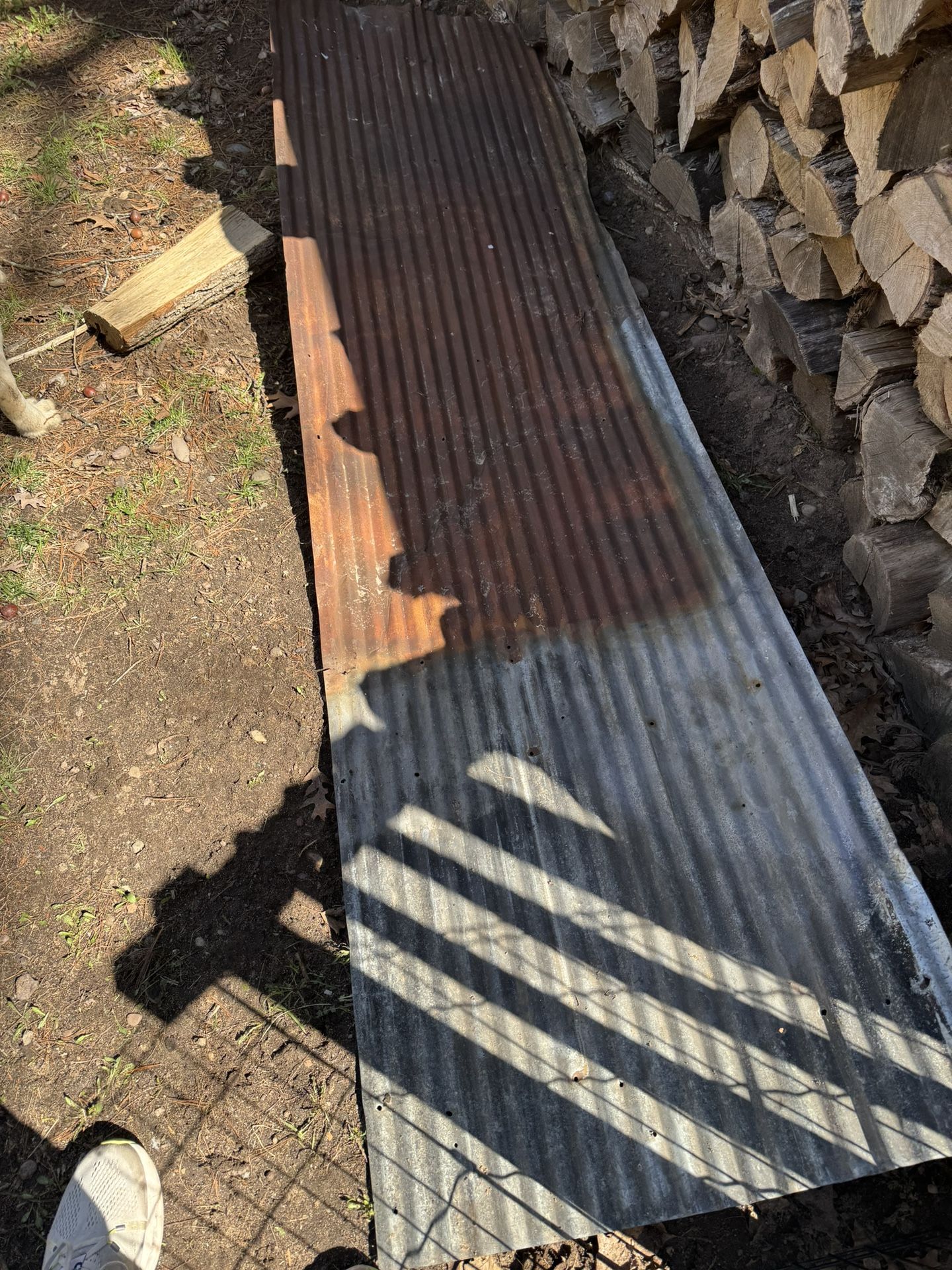 1940’s Corrugated Rustic Tin And Barnwood