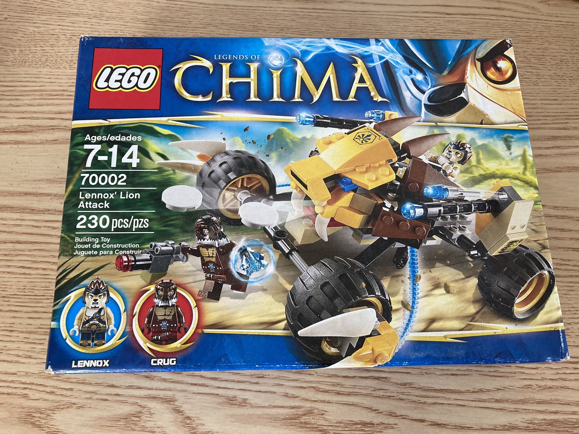 LEGO Set 70002 Lennox Lion Attack SEALED BRAND NEW