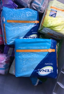 Feminine products brand new $2.00 dollars the big .75 the small ones