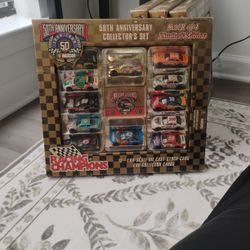 NASCAR 50th Anniversary Collectors Set Of4