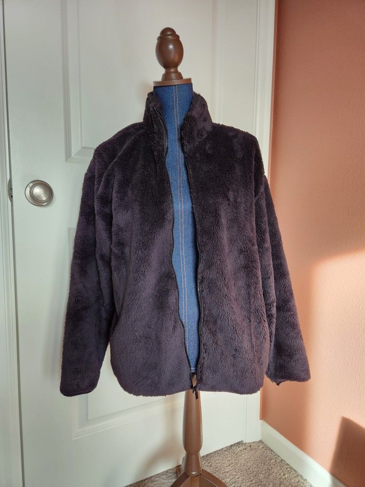 PINK Victoria's Secret Full-zip Fleece Jacket