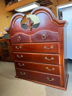 Vintage Dresser and Hutch