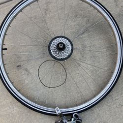 Used 700c Rear Rim With 6 Speed Auto bike