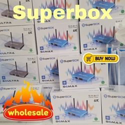  S6  New Smart  Superbox S6 Pro  Tv BoX   wholesale reseller Android 12  Super box