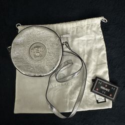 Versace Silver Bag