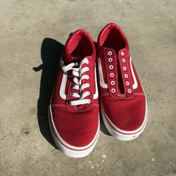 Red Vans $20