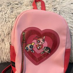 Pink Powerpuff Girls Mini Backpack 