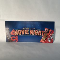 Movie Night Sign