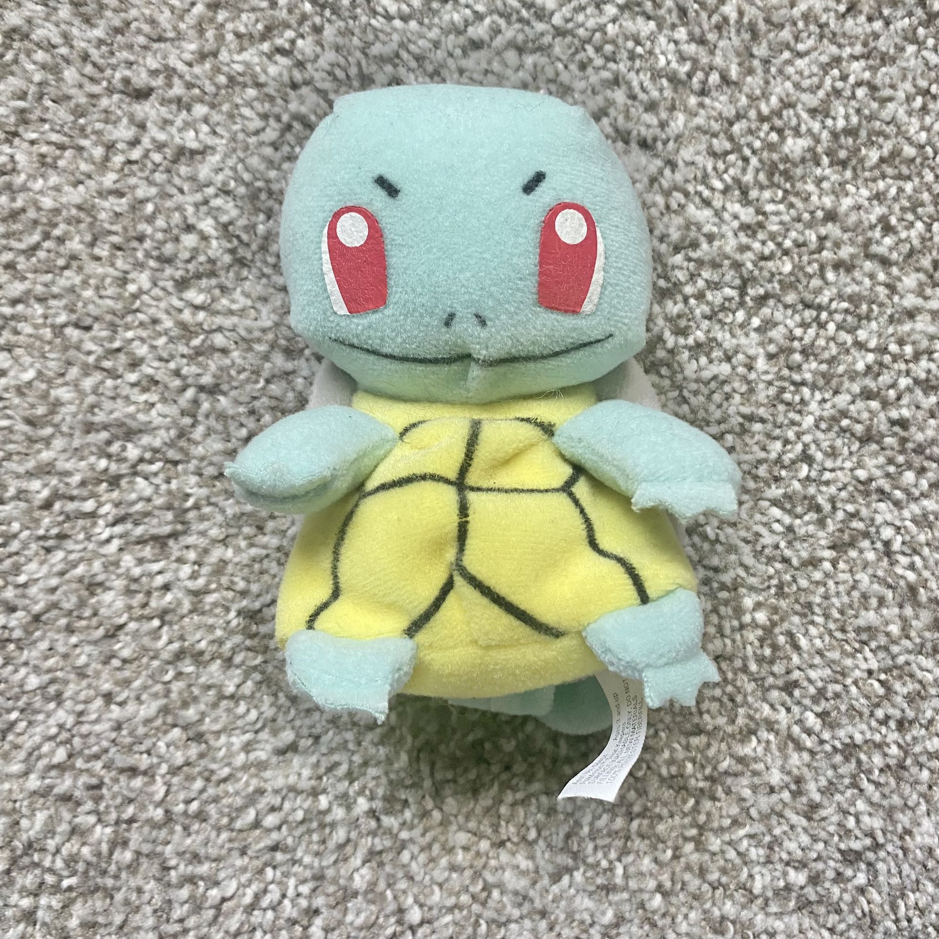 Nintendo Pokémon Plush Squirtie Treat Keeper Bag Stuffed Animal Toy Turtle