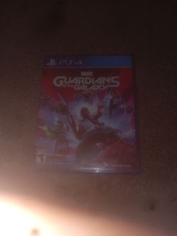 Gaurdians Of The Galaxy Ps4