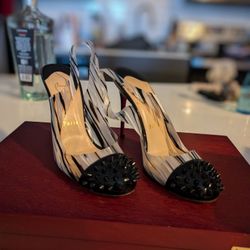 Christian Louboutin Strapped Heels