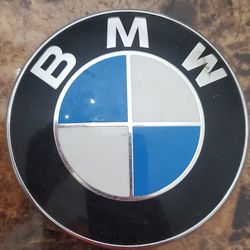 BMW genuine round logo badge OEM