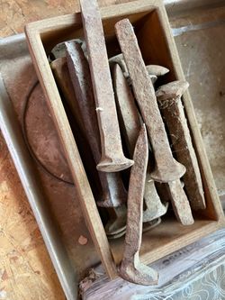 Vintage Railroad Spikes