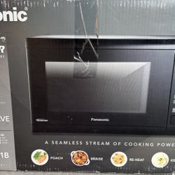 Black Panasonic Microwave 