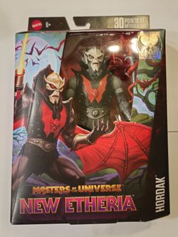 MASTERS OF THE UNIVERSE. MASTERVERSE. NEW ETHERIA. HORDAK 7" ACTION FIGURE.