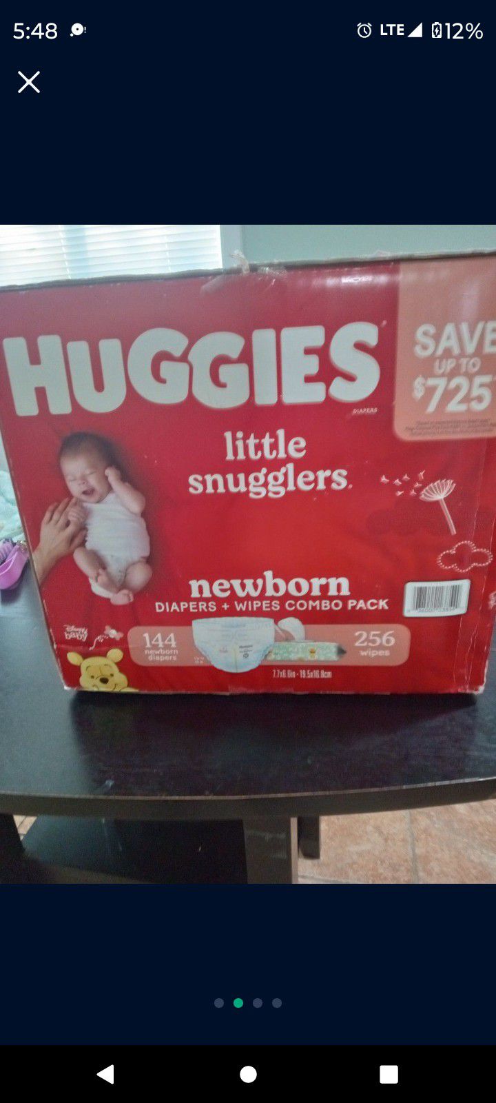 Huggies wipes and diapers for newborn 