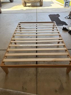 Queen Bed Frame $100