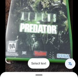 Xbox360 Aliens Vs Predator Game$20 Cash 
