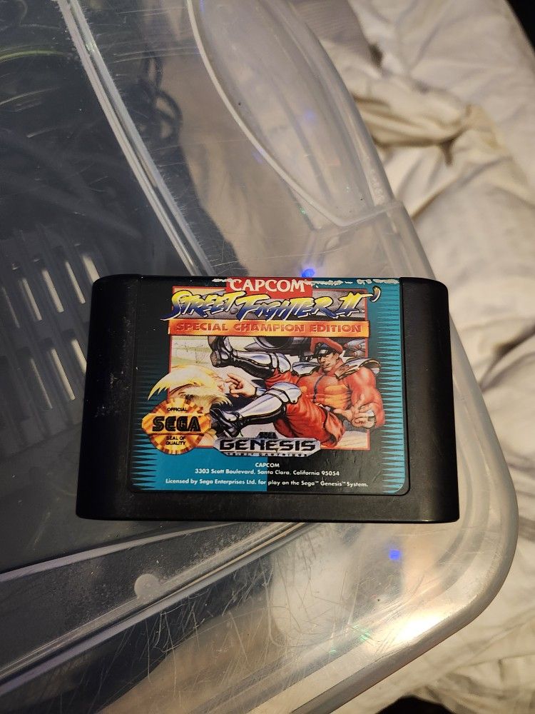 StreetFighter Saga Genesis