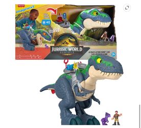 Fisher-Price Imaginext Jurassic World Rebirth Ultimate Action Chomp T. Rex