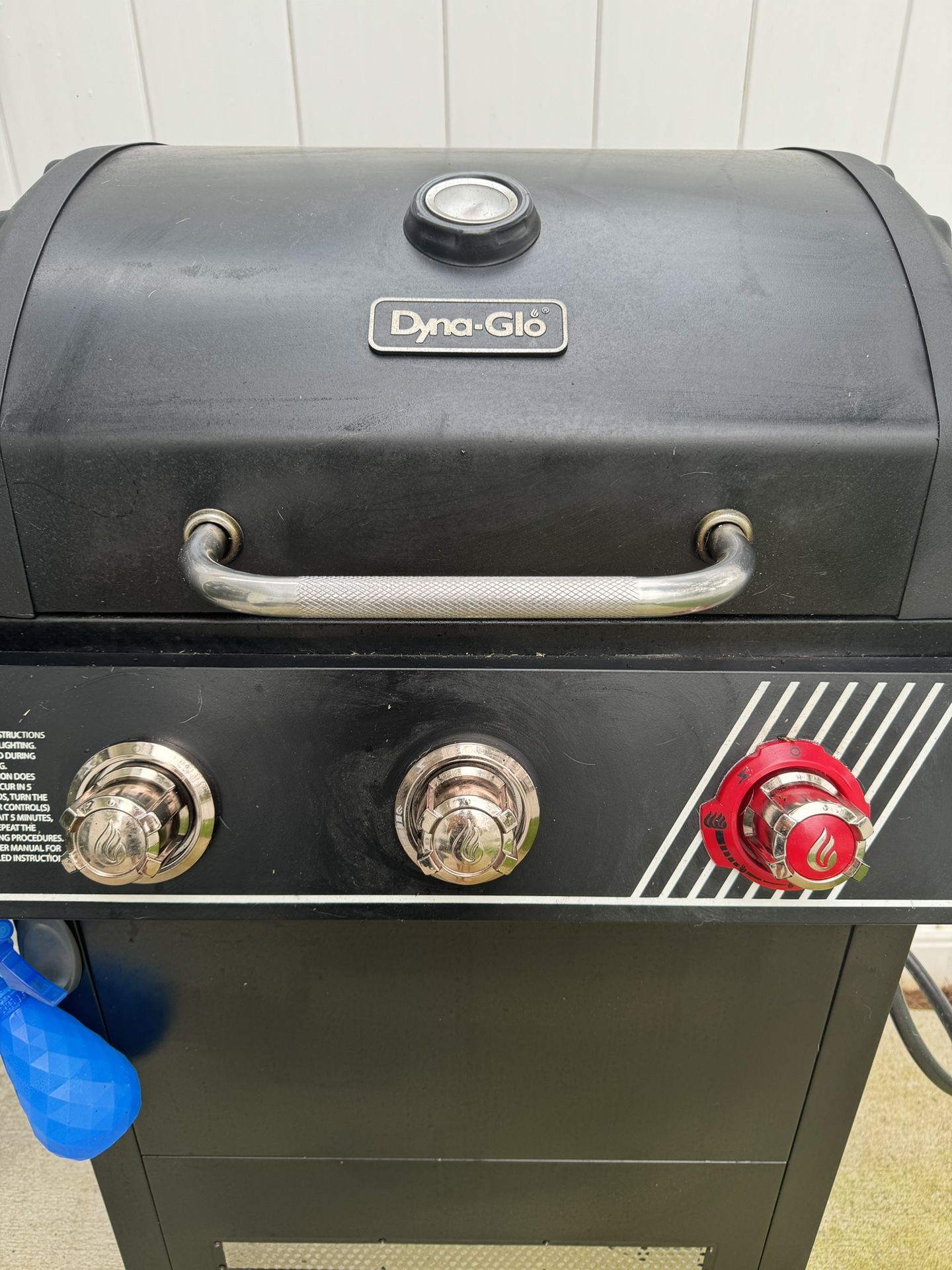 3 Burner Grill + Cover
