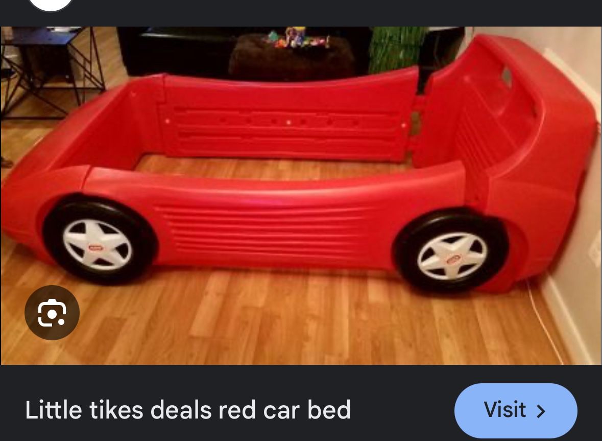 Little Tikes Race Car Bed
