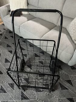 Folding shopping cart