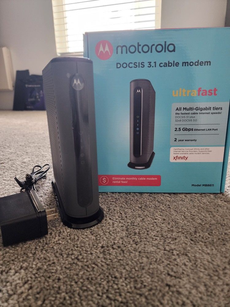 Motorola Docsis 3.1 Cable Modem