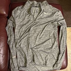 Nike Dri Fit Long Sleeve Quarter Zip Jacket Size Medium