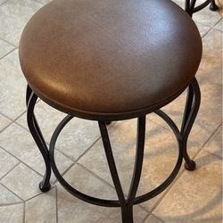 Pair of Swivel Counter Stools (2)