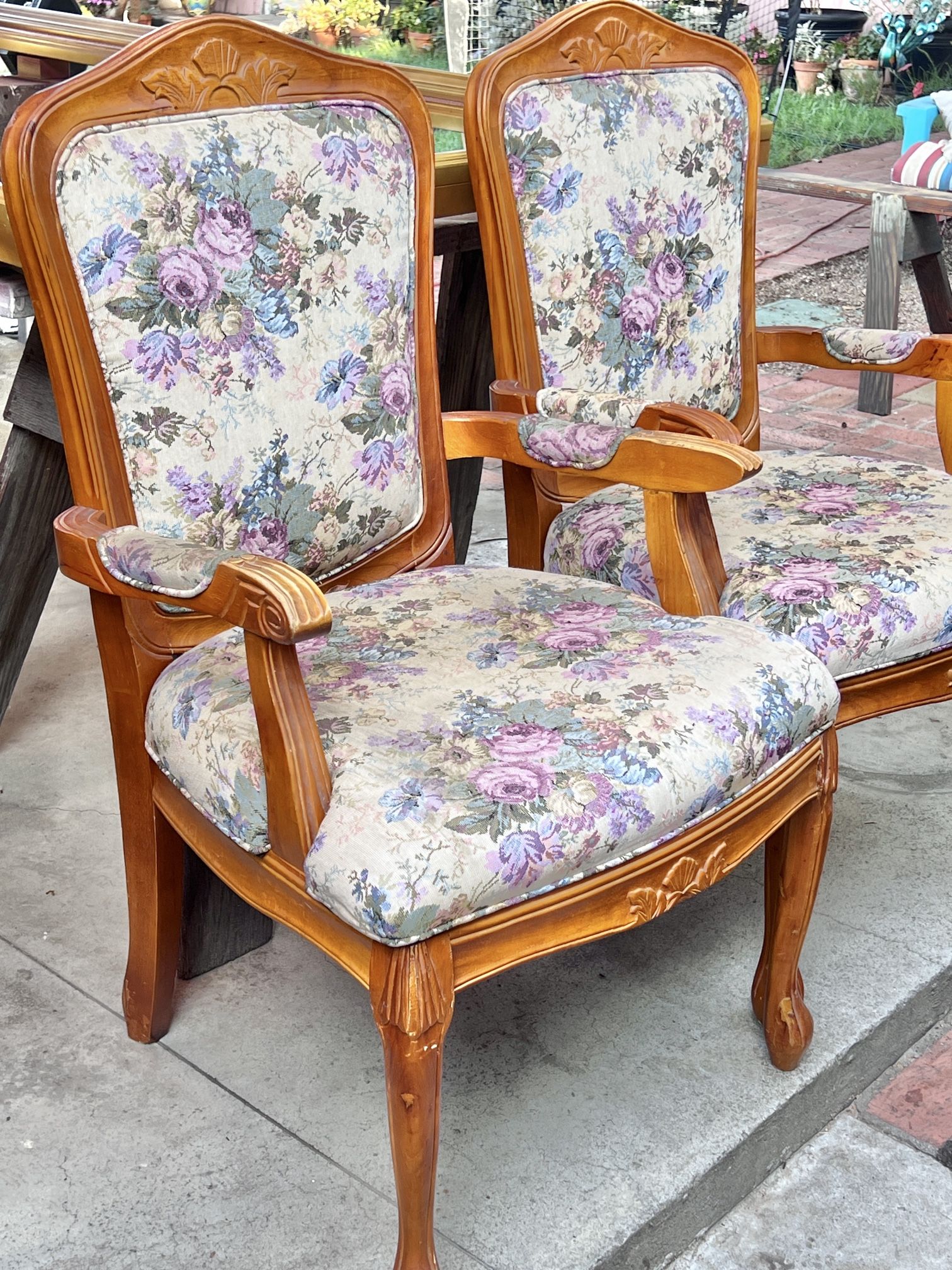 Vintage Wood chairs