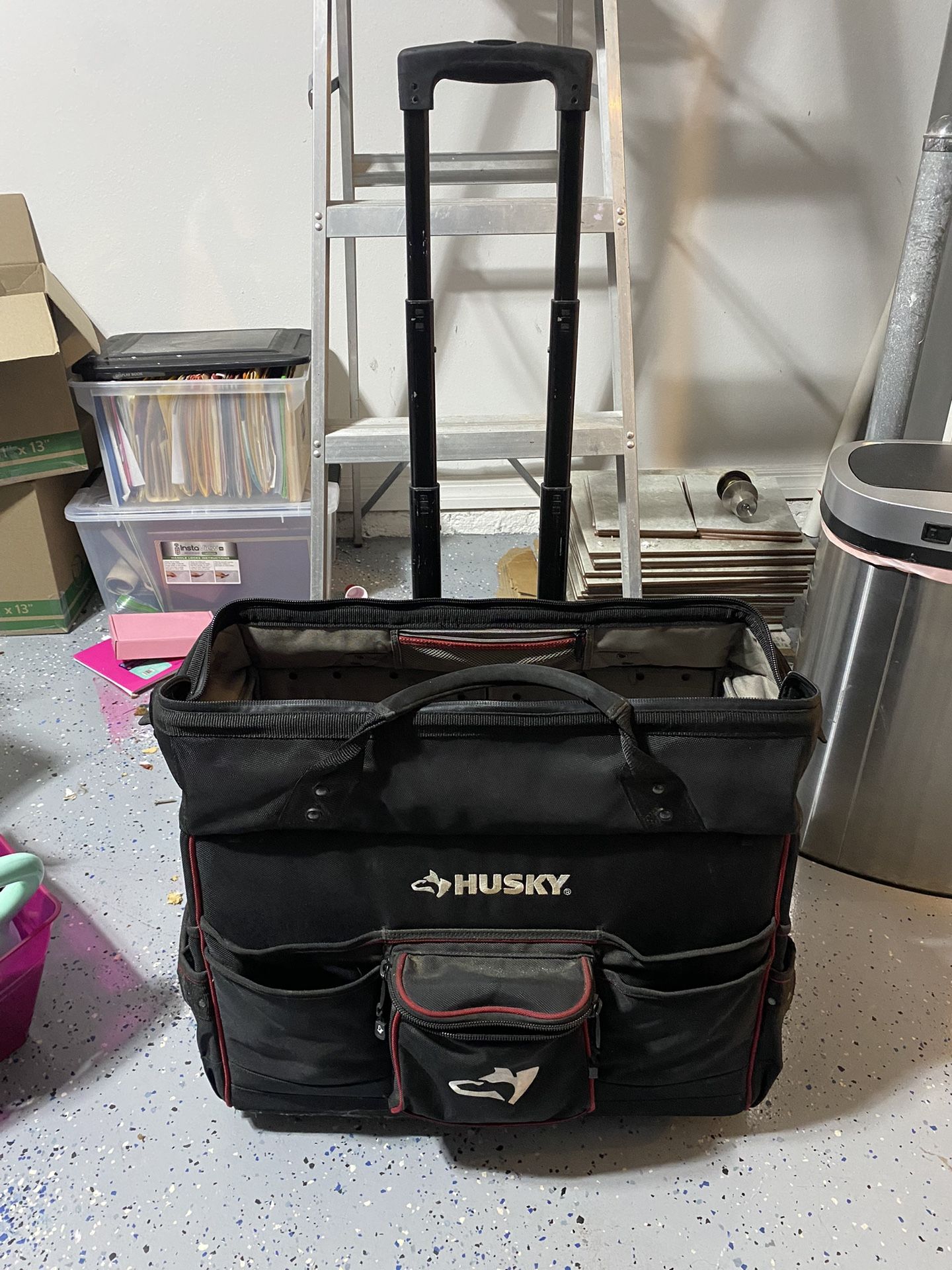 Husky Rolling Bag Tool Box