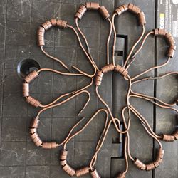 12 pc. Copper Shower Curtain Rings