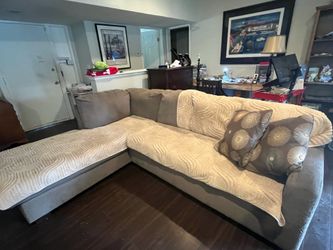 L shaped sofa
