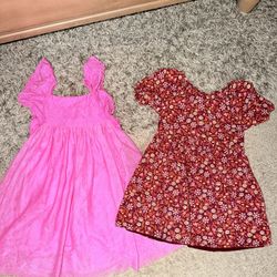 Cat&jack Dresses Size 5t 
