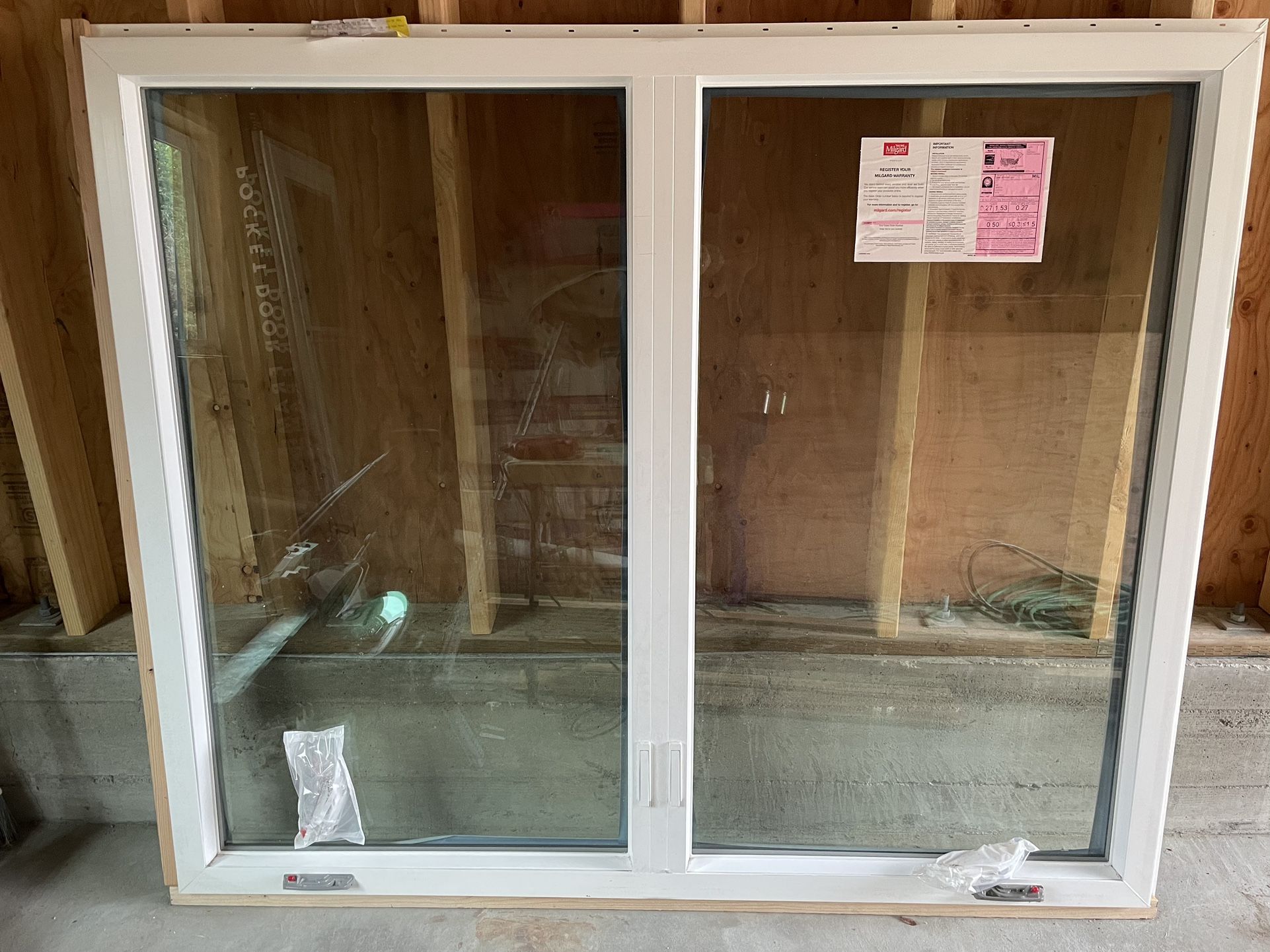 Milgard Window - Trinsic V300, Casement for Life Two Wide RO: 72" x 60" - $999 (reg Price Is $1450) (Seattle)