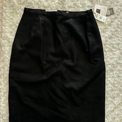 Black Pencil Skirt Jennifer Moore Sz 14