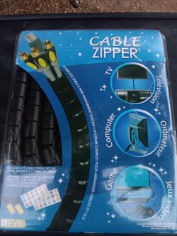 ! Cable Flex Zipper Cord New