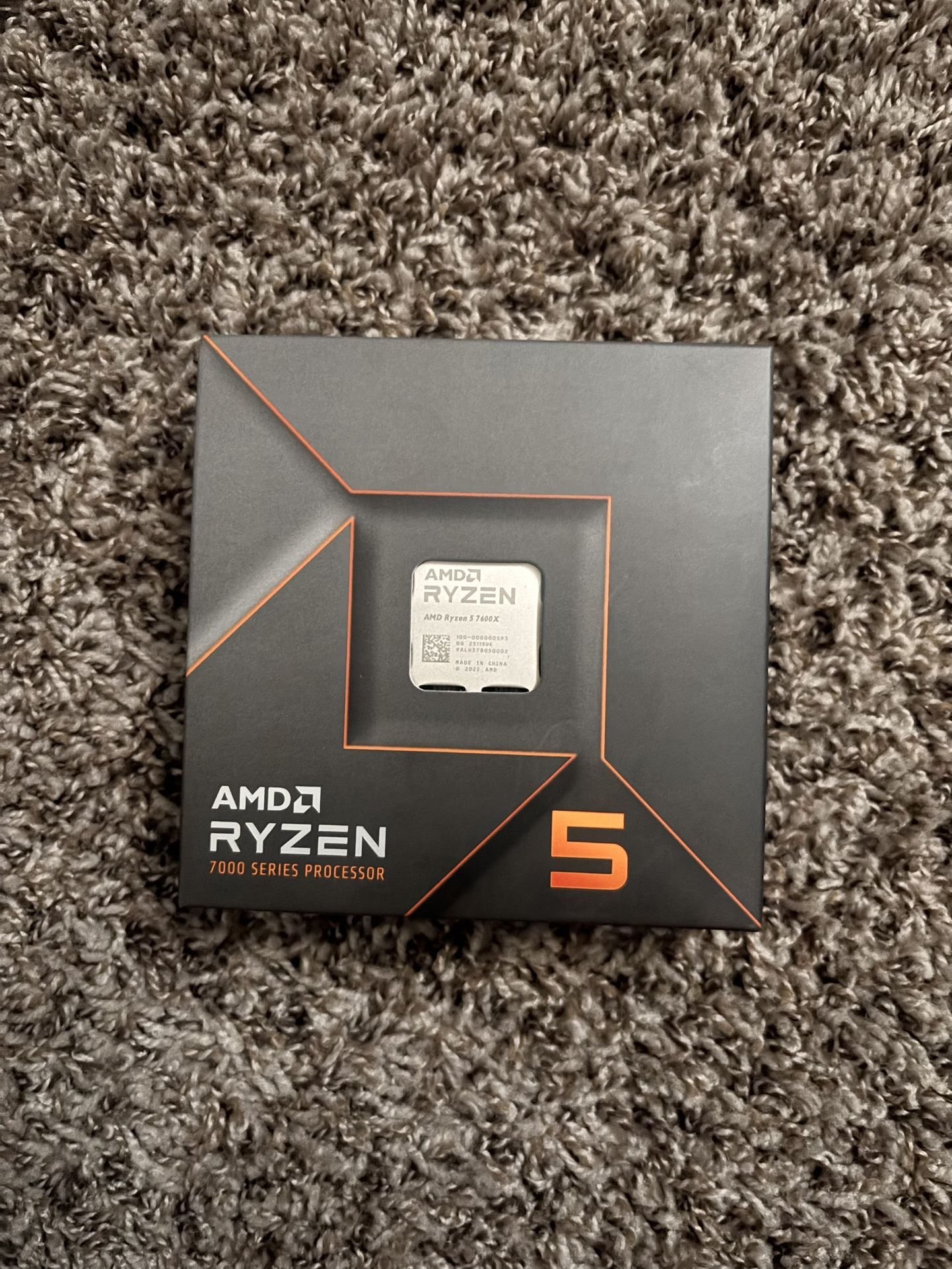 RYZEN 5 7600X 6core processor
