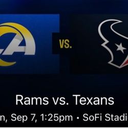 Rams Vs Texans 