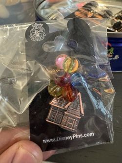 Up balloon house pin
