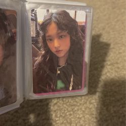 haerin photo card