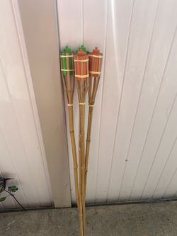 Mini Tiki Torches 